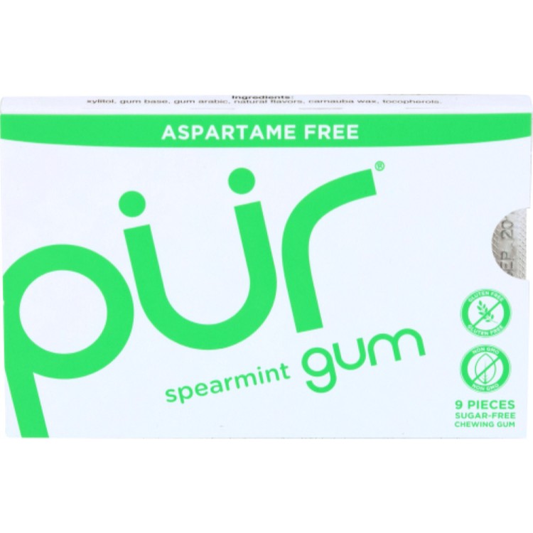 [12ĥå]ԥ奢 ڥߥ ѥơե꡼Pur Gum Spearmint 9PC ڤ󤻾ʡۡڹ碌㤤