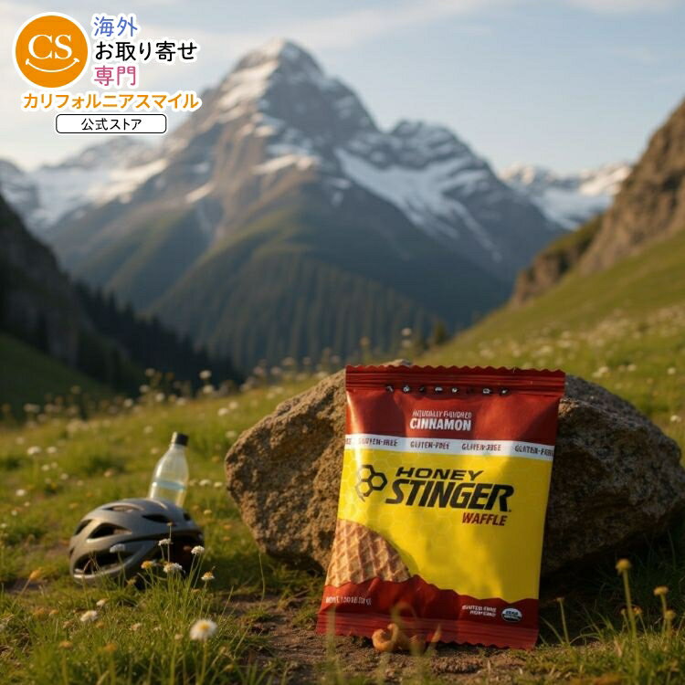 [12個セット]ハニー スティンガー エナジー ワッフル シナモンHoney Stinger Waffle Cinnamon Gf 1OZ 【お取り寄せ商品】【合わせて買いたい】のサムネイル