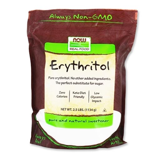 NOW Foods エリスリトール 1134g パウダー ナウフーズ ERYTHRITOL 2.5lbs.