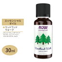 【空間の香りに】ナウフーズ エッセンシャルオイル ウッドランド ウォーク ブレンド 30ml (1floz) NOW Foods Woodland Walk Oil Blend アロマ 精油 集中 落ち着く