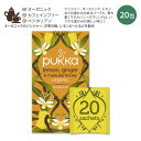 【ホッと一息タイムに】パッカ レモンジンジャー マヌカハニー ハーブティー 20包 40g (1.41oz) PUKKA Lemon Ginger Manuka Honey herbal tea ハーバルティー ティーバッグ カフェインフリー ジンジャー レモン