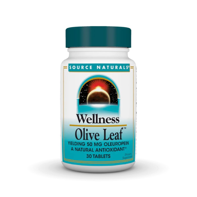 ソースナチュラルズ ウェルネス オリーブリーフ 30粒 Source Naturals Wellness Olive Leaf・30 Tablet 【お取り寄せ商品】【合わせて買いたい】