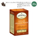 yzbƈꑧ^CɁzgCjO ubNeB[ ZC IWyRG 20 40g (1.41oz) TWININGS Ceylon Orange Pekoe eB[obN g ZC