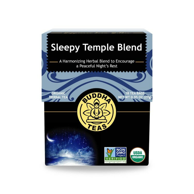 ブッダティー オーガニック スリーピーテンプルブレンドティー 18バッグ BUDDHA TEAS Organic Sleepy T..