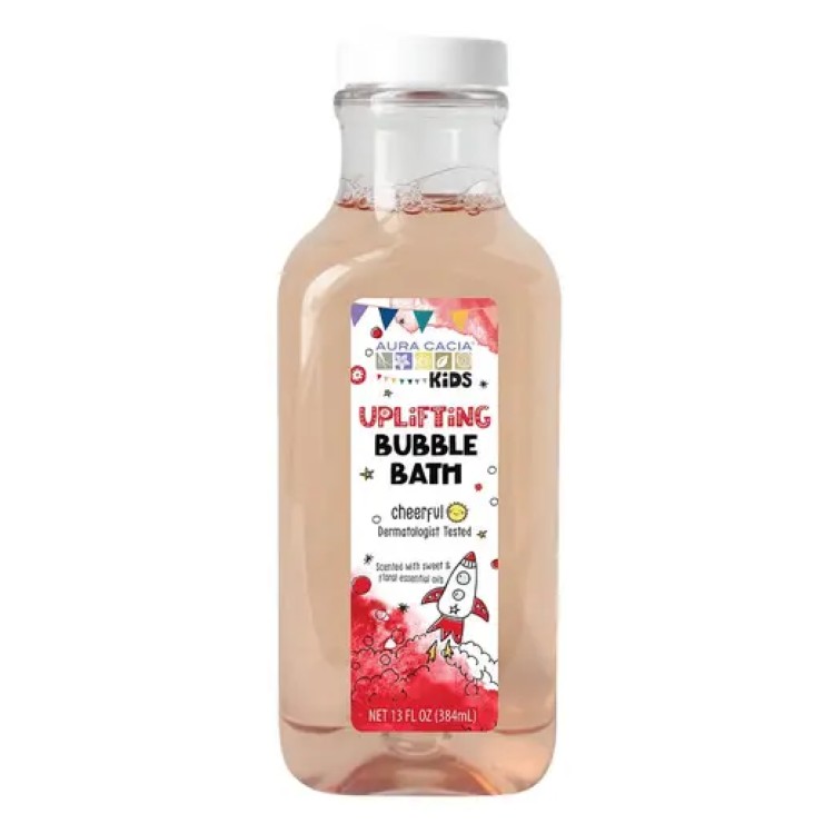 オーラカシア キッズ バブルバス アップリフティング 369g AURA CACIA Kids Bubble Bath Uplifting 13 ..