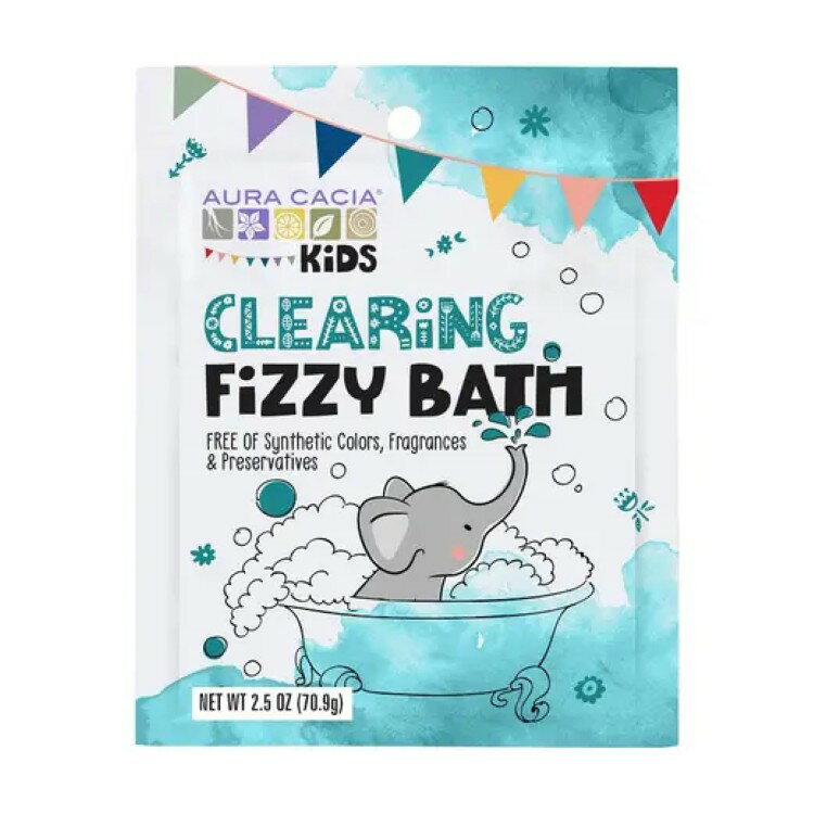 オーラカシア キッズ クリアリング フィジーバス 71g AURA CACIA Kids Clearing Fizzy Bath 2.5 OUNCE ..