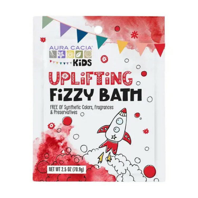 オーラカシア キッズ アップリフティング フィジーバス 71g AURA CACIA Kids Uplifting Fizzy Bath 2.5 OUNCE 【お取り寄せ商品】