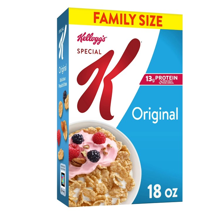 【アメリカウォルマート品】スペシャルK コールドブレックファーストシリアル ファミリーサイズ オリジナル 510g Special K Cold Breakfast Cereal Family Size, Original, 18oz Box 【お取り寄せ商品】
