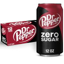【最大1000円OFFクーポン】【アメリカウォルマート品】ドクターペッパー ゼロシュガー ソーダポップ 約354ml 12 缶パック Dr Pepper Zero Sugar Soda Pop, 12 fl oz, 12 Pack Cans 【お取り寄せ商品】【合わせて買いたい】