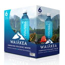 【アメリカウォルマート品】ワイアケア ボトルウォーター ハワイアン ボルカニック アルカリウォーター 500ml 6 パック Waiakea Bottled Water, Hawaiian Volcanic Alkaline Water, 500ml (16.9 oz) Bottles, 6 Pack 【お取り寄せ商品】【合わせて買いたい】