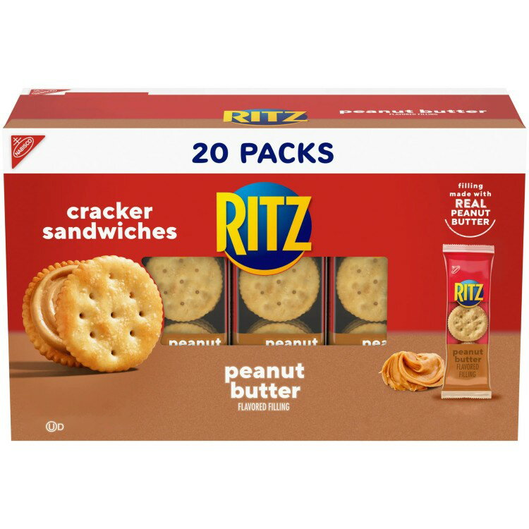 ڥꥫޡʡۥå ԡʥåĥХ ɥå å  ʥå ʥå 20ĥѥå RITZ Peanu...