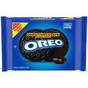 【アメリカウォルマート品】オレオ ダークチョコレートクリームチョコレートサンドイッチクッキー ファミリーサイズ 約481g OREO Dark Chocolate Creme Chocolate Sandwich Cookies, Family Size, 17 oz 【お取り寄せ商品】【合わせて買いたい】(4)
