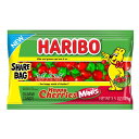 【アメリカウォルマート品】ハリボー ハッピーチェリーズ ミニグミ ポップフルーツ味 グミ 約99g シェアサイズ HARIBO Happy Cherries Mini Gummies Poppable Fruit Flavor Gummy Candy, 3.5oz, Share Size 【お取り寄せ商品】【合わせて買いたい】(4)