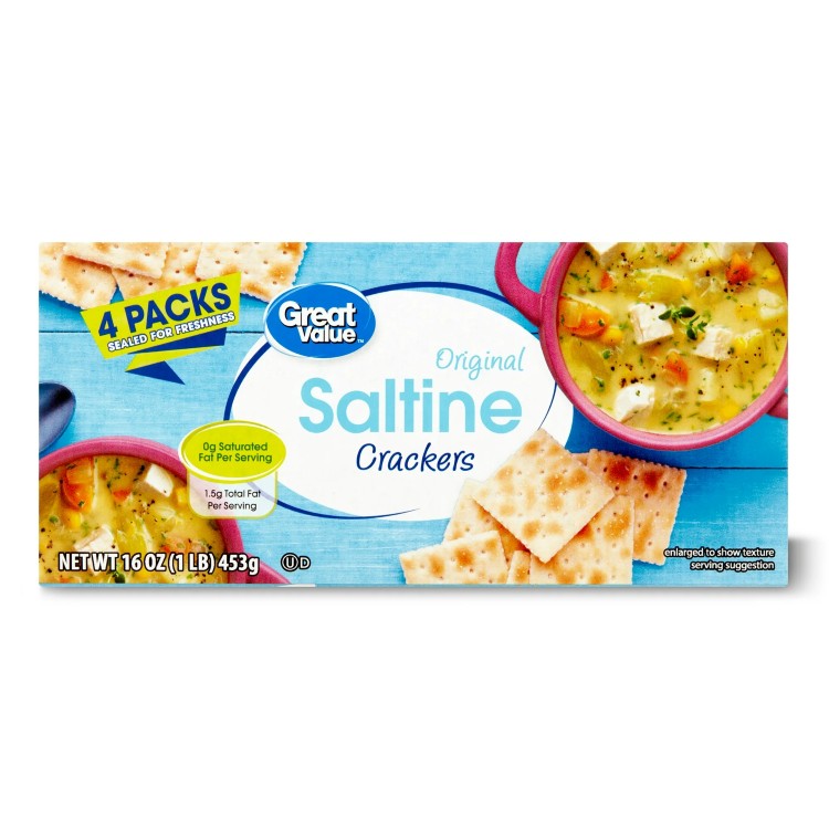 ڥꥫޡPBۥ졼ȥХ塼 ȥå 453g Great Value Saltine Crackers, 16 ...