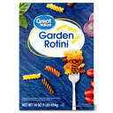 【アメリカウォルマートPB】グレートバリュー ガーデン ロティーニ パスタ 454g Great Value Garden Rotini Pasta, 16 oz 【お取り寄せ商品】【合わせて買いたい】