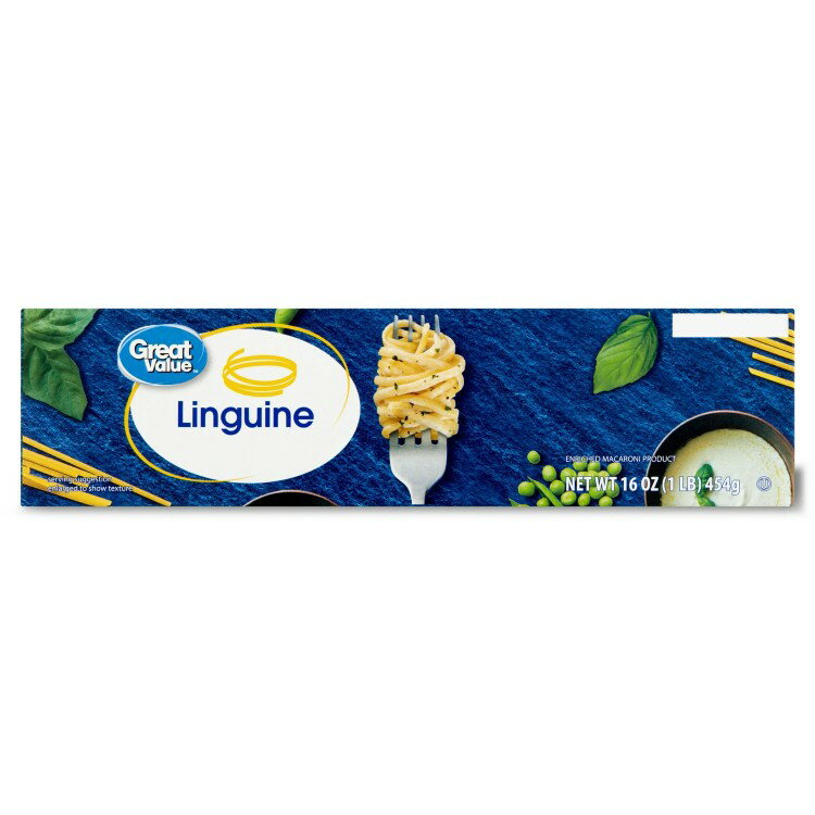ڥꥫޡPBۥ졼ȥХ塼 󥰥 453g ﲹ¸ǽ 454g Great Value Linguine, 1...