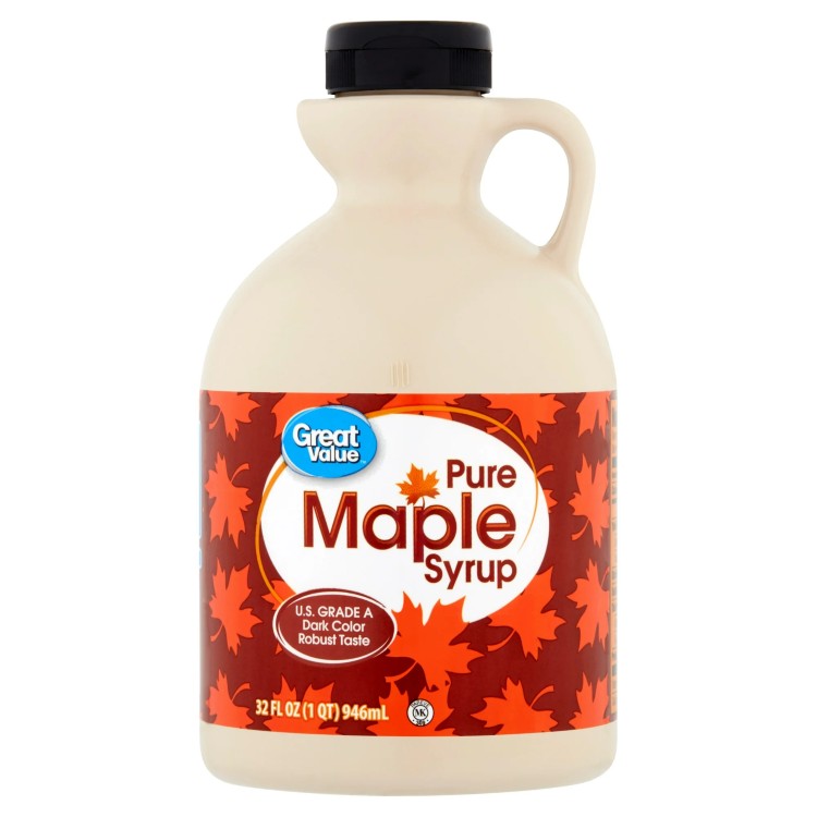 ڥꥫޡPBۥ졼ȥХ塼 ԥ奢᡼ץ륷å 946ml Great Value, Pure Maple Syrup...