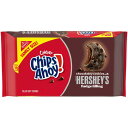 【アメリカウォルマート品】チップス アホイ! ハーシーズ ファッジ ソフトチョコレートチップクッキー ファミリーサイズ 420g CHIPS AHOY! Chewy Hershey's Fudge Soft Chocolate Chip Cookies, Family Size, 14.85 oz 【お取り寄せ商品】【合わせて買いたい】