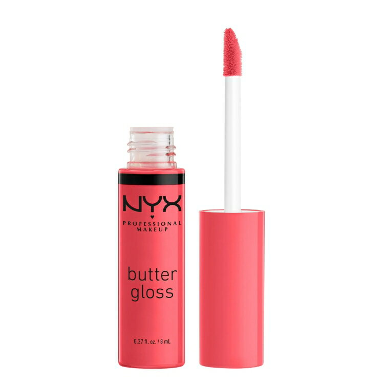 【アメリカウォルマート品】NYXプロフェッショナルメイクアップ バターグロス ノンスティックリップグ..