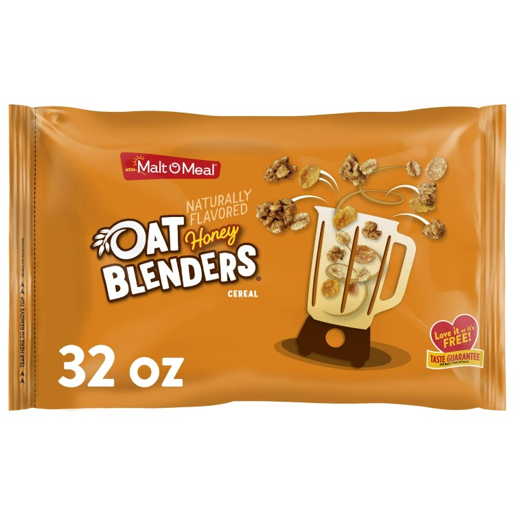 【アメリカウォルマート品】モルト オー ミール ハニー＆オートブレンダー シリアル 907g Malt-O-Meal ..