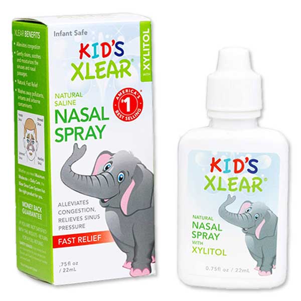 キシリア 子供用 生理食塩水 鼻スプレー 22ml (0.75floz) Xlear Kid's Xylitol and Saline Nasal Spray