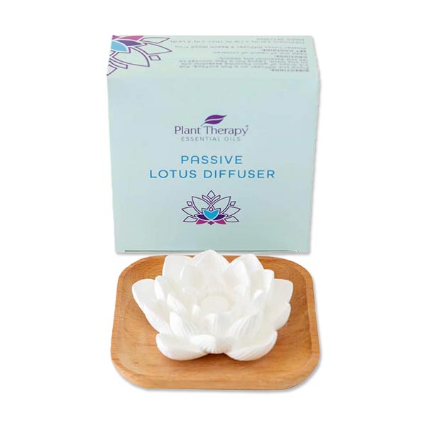 yԂ̍ɁzvgZs[ pbVu [^X fBt[U[ Plant Therapy Passive Lotus Flower Aromatherapy Diffuser for Essential Oils  t[ @ nX