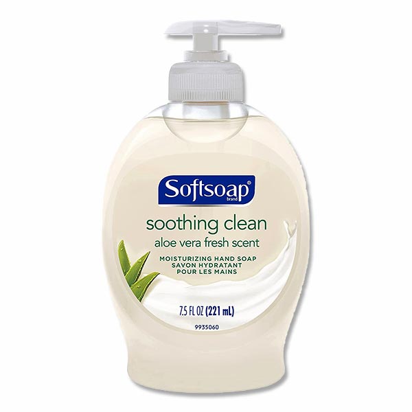 【手洗いに】ソフトソープ モイスチャライジング リキッドハンドソープ スージングクリーン アロエの香り 221ml 7.5floz Softsoap Moisturizing Liquid Hand Soap Soothing Clean Aloe Vera 海…