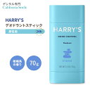 【スティック型デオドラント】ハリーズ オーダーコントロール デオドラントスティック 70g (2.5oz) ストーンの香り Harry 039 s Men 039 s Odor Control Deodorant Stick メンズ アルミニウムフリー シトラス 柑橘系