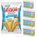 センシブルポーションズ ベジストロー ゼスティランチ味 24パック Sensible Portions Veggie Straws, Zesty Ranch Flavor 1 Ounce Bag, 24-Pack【お取り寄せ商品】【合わせて買いたい】(4)