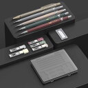 【全品対象・常時2個300円・3個800円・4個1000円OFFクーポン】ミスターペン シャープペンシルセット 芯と消しゴムリフィル付き 5サイズ Mr. Pe...