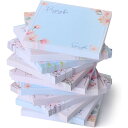 【全品対象・常時2個300円・3個800円・4個1000円OFFクーポン】Mr.ペン 付箋12個セット フローラル Mr. Pen- Sticky Notes,...