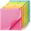 【全品対象・常時2個300円・3個800円・4個1000円OFFクーポン】Mr.ペン グラフ用紙付箋 50枚×6セット ブライトカラー Mr. Pen- Gra...