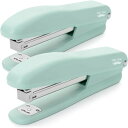 【全品対象・常時2個300円・3個800円・4個1000円OFFクーポン】Mr.ペン ホッチキス 2個セット グリーン 針200本付き Mr. Pen- Sta...