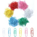 【全品対象・常時2個300円・3個800円・4個1000円OFFクーポン】Mr.ペン ペーパークリップ 450個 6色 Mr. Pen- Paper Clips...