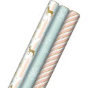 【全品対象・常時2個300円・3個800円・4個1000円OFFクーポン】ホールマーク ホリデーラッピングペーパー くるみ割り人形 3枚セット Hallmark...