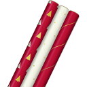 【全品対象・常時2個300円・3個800円・4個1000円OFFクーポン】ホールマーク ホリデーラッピングペーパー ウルトラシンプル 3枚セット Hallmar...