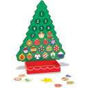 【最大1000円OFFクーポン】メリッサ&ダグ 木製アドベントカレンダー マグネット式クリスマスツリー マグネット25個 Melissa & Doug Wooden Advent Calendar - Magnetic Christmas Tree, 25 Magnets angel【お取り寄せ商品】【合わせて買いたい】