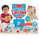 メリッサ&ダグ ペット獣医の診察と治療プレイセット (24 個) Melissa & Doug Examine and Treat Pet Vet Play S...