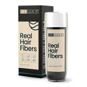 【全品対象・常時2個300円・3個800円・4個1000円OFFクーポン】ヘアイリュージョン ブラックリアルヘアファイバー 38g Hair Illusion Black Real Hair Fibers【お取り寄せ商品】【合わせて買いたい】