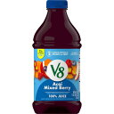 【全品対象・常時2個300円・3個800円・4個1000円OFFクーポン】V8 アサイー ミックスベリー 100% フルーツ&野菜ジュース Acai Mixed...
