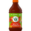 【全品対象・常時2個300円・3個800円・4個1000円OFFクーポン】V8 スパイシーホット 100% 野菜ジュース Spicy Hot 100% Vege...