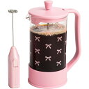 【全品対象・常時2個300円・3個800円・4個1000円OFFクーポン】パリスヒルトン ボウデザインフレンチプレス フローザーコーヒーギフトセット Paris...