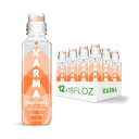 【全品対象・常時2個300円・3個800円・4個1000円OFFクーポン】カルマ プロバイオティクス ウォーター 12 パック ピーチレモネード Karma Probiotic Water - 12 Pack, Peach Lemonade 【お取り寄せ商品】【合わせて買いたい】