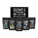 【最大1000円OFFクーポン】ボーンズコーヒーカンパニー フェイバリットフレーバー サンプルパック 挽き豆 (約113g 、5 パック) Bones Coffee Company Favorite Flavors Sample Pack Ground Coffee (4 oz, Pack of 5) 【お取り寄せ商品】【合わせて買いたい】(4)
