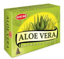 Aloe Vera コーンインセンス （HEM）10個入り　　※ 魔術用品 儀式用品 おまじないグッズ 占いなど 【クーポン対象】【39ショップ】