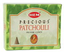 Patchouli コーンインセンス (HEM)10個入り ※ 魔術用品 儀式用品 おまじないグッズ 占いなど 【クーポン対象】【39ショップ】