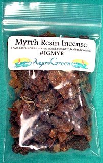 顆粒状インセンス Myrrh　[ミルラ]　　※ 魔術用品 儀式用品 おまじないグッズ 占いなど 【クーポン対象..