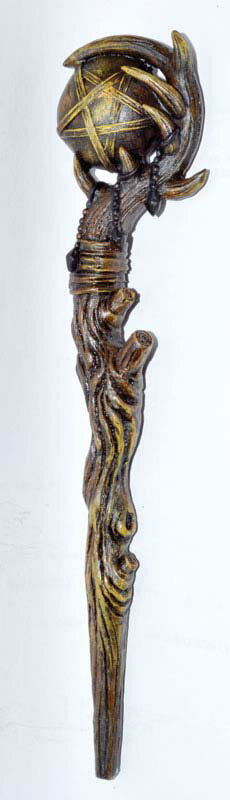 五芒星のワンド　　※ 魔術用品 儀式用品 おまじないグッズ 占いなど 【クーポン対象】【39ショップ】