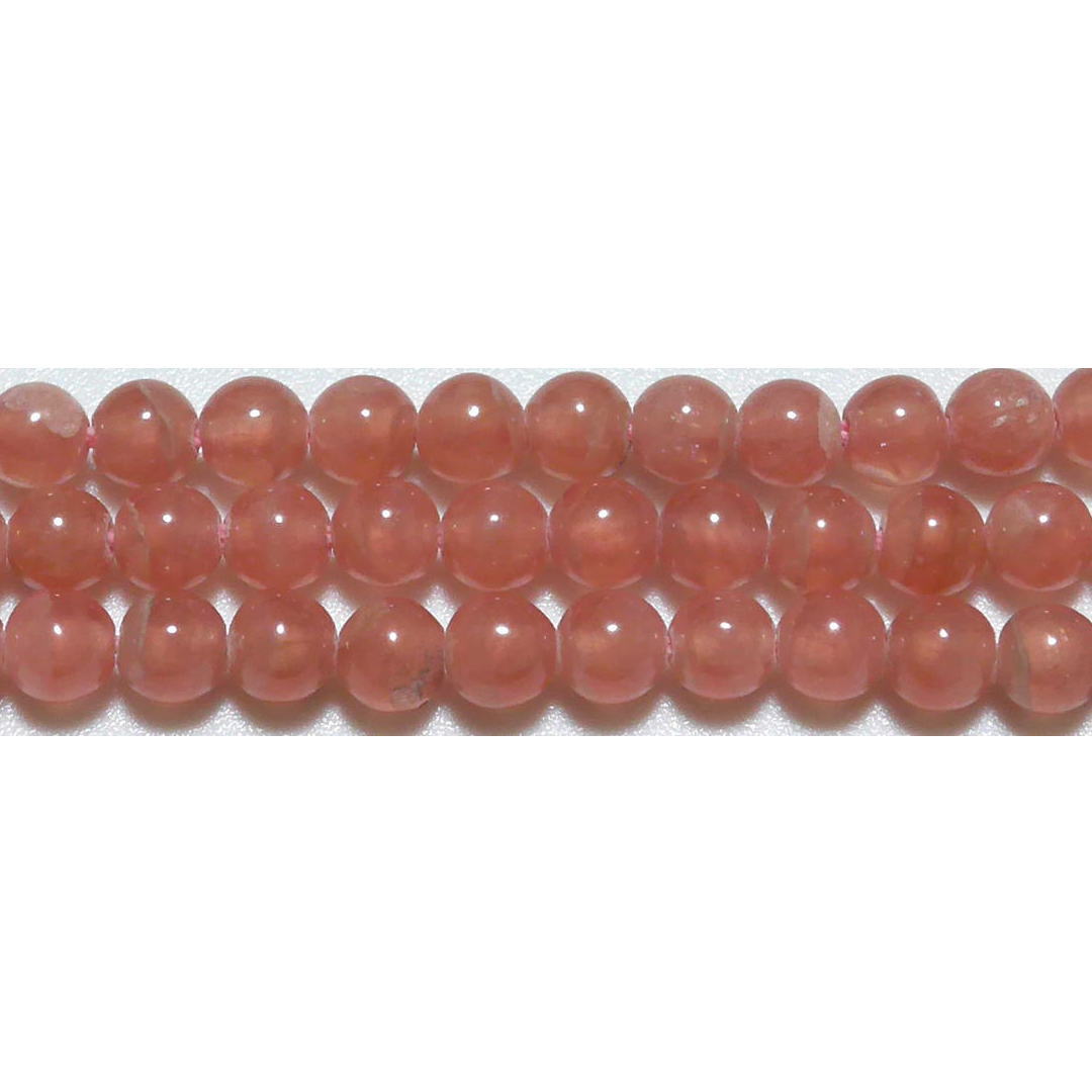 インカローズ 丸玉 4mm A ※ 天然石 天然石ビーズ パワーストーン 1粒売り バラ売り 1玉販売 【クーポン対象】【39ショップ】