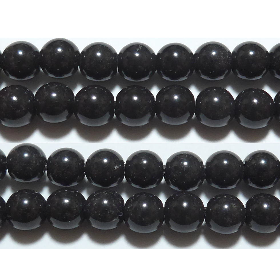 サヌカイト 丸玉 6mm （香川県産） B　日本銘石　　※ 天然石 天然石ビーズ パワーストーン 1粒売り バラ売り 1玉販売 【クーポン対象】【39ショップ】